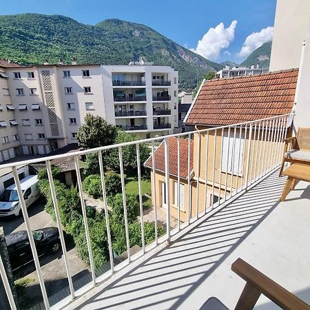 #Dd L'Ecrin Studio Ile Verte Balcony Гренобъл Екстериор снимка