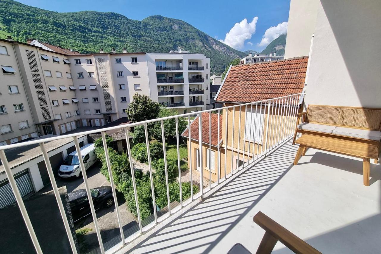 #Dd L'Ecrin Studio Ile Verte Balcony Гренобъл Екстериор снимка